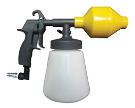 Fine cleaning foam gun