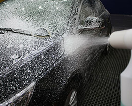 Fine cleaning foam gun